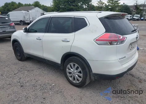 2014 Nissan Rogue S z USA, uszkodzony, nr VIN 5N1AT2MV2EC762843